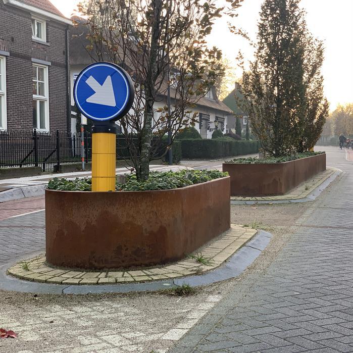CRCN2.300.500 inside curve - Cortenstaal,Keerwanden,Keerwand 300,500 x 500 x 300 mm