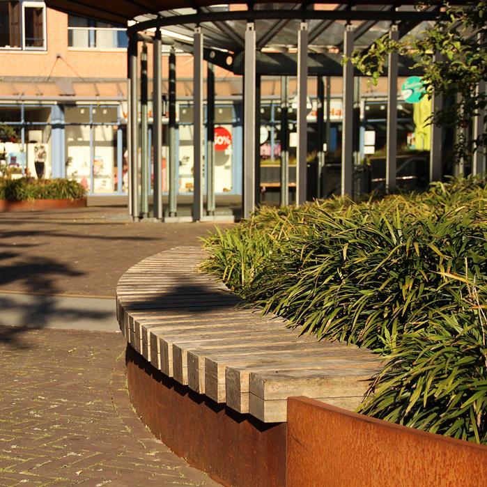CRCO2.300.1000 outside curve - Cortenstaal,Keerwanden,Keerwand 300,1000 x 1000 x 300 mm