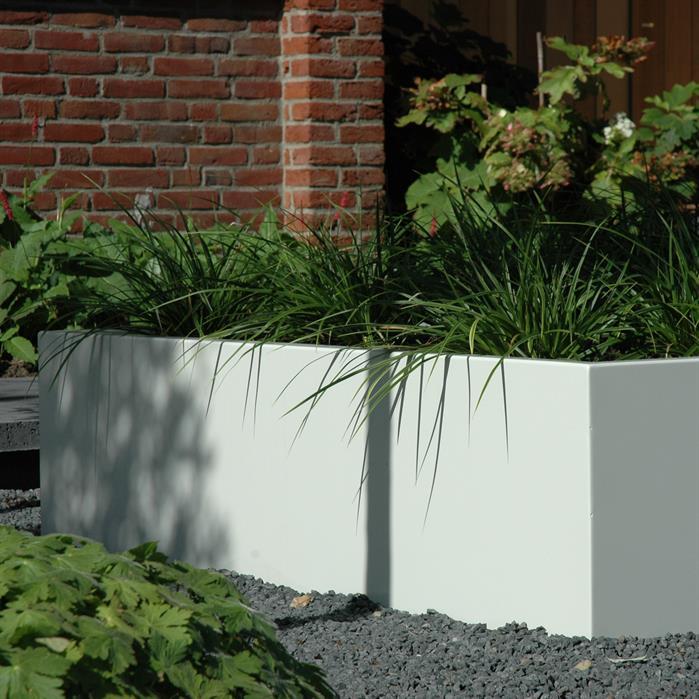 AFW4.3 - Aluminium,Planters,CARREZ Without bottom,1200 x 1200 x 400 mm