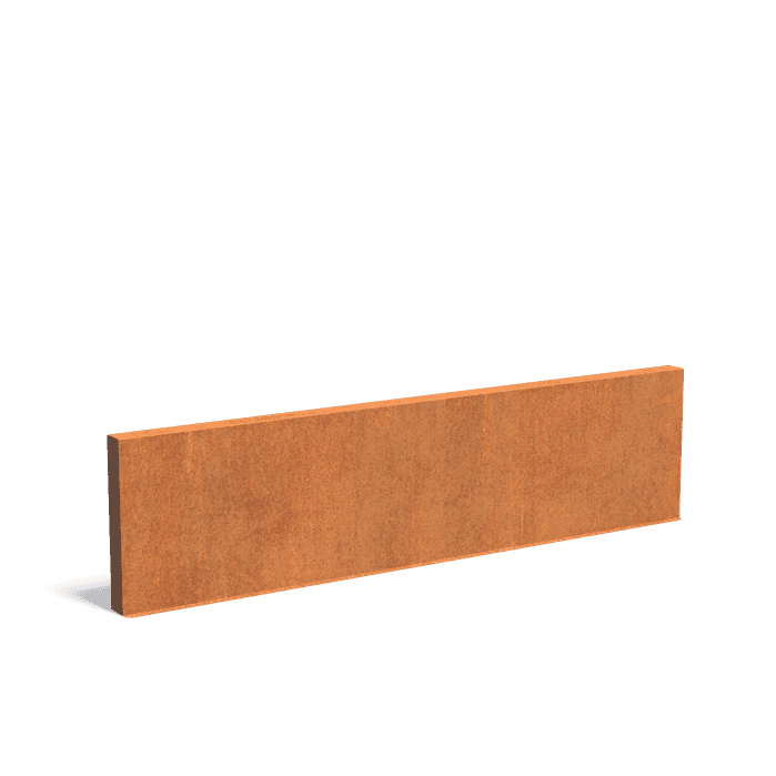 CW1.2 - Cortenstaal,Muren,Muren,4000 x 150 x 1000 mm
