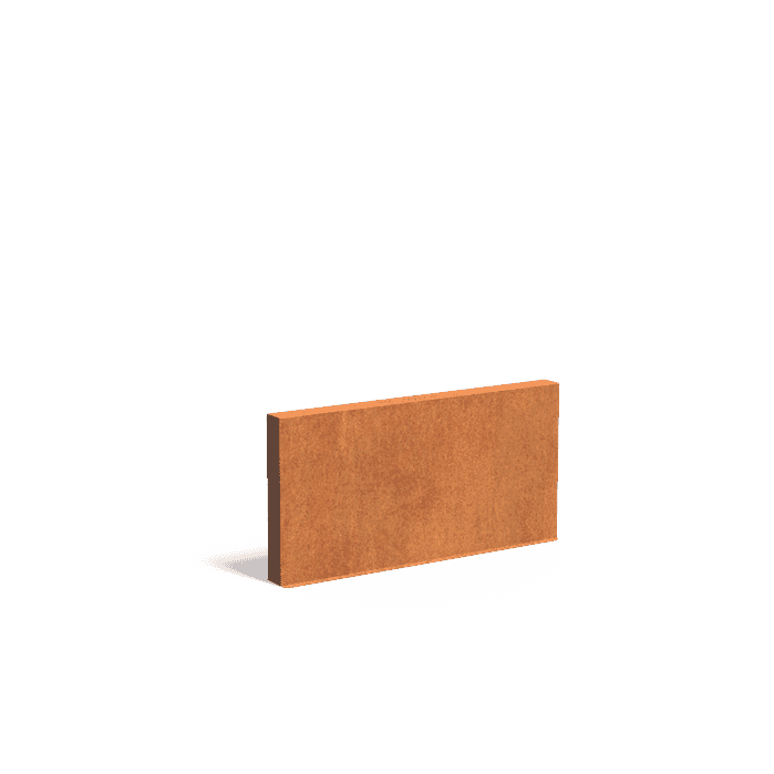CW3.2 - Cortenstaal,Muren,Muren,2000 x 150 x 1000 mm