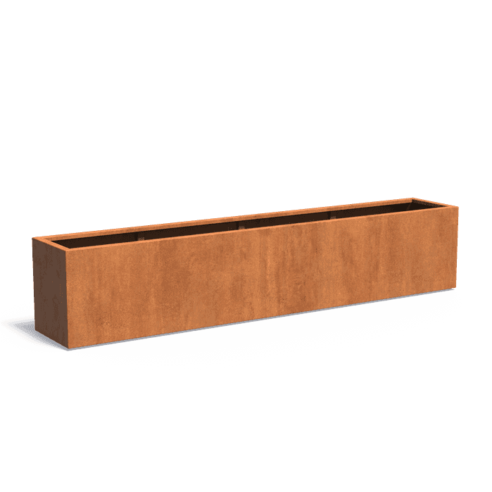 CA22.05 - Stal kortenowska,Donice,CARREZ z dnem,3000 x 500 x 600 mm