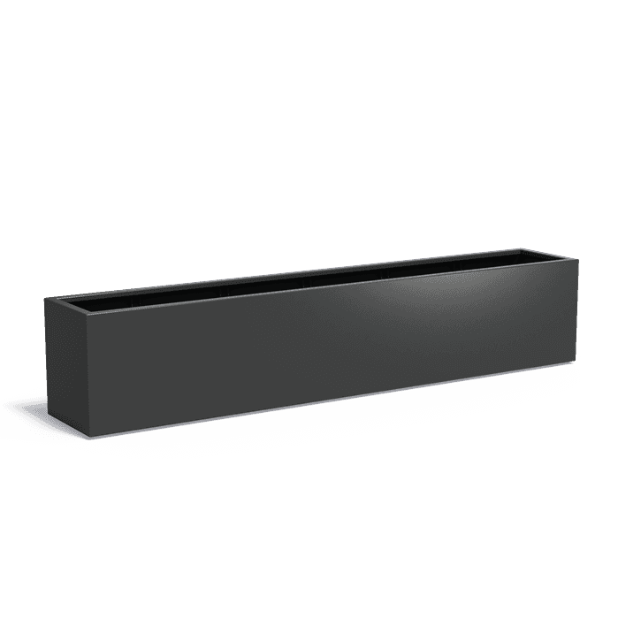 AF22.05 - Aluminium,Planters,CARREZ with bottom,3000 x 500 x 600 mm