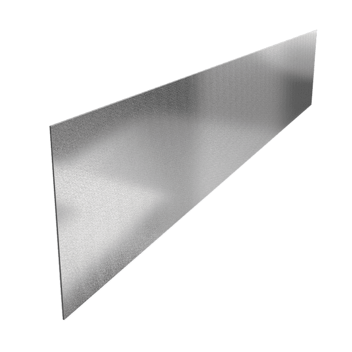 VR3.390 (1pcs = 2,3m1) - Verzinkt staal,Kantopsluitingen,Kantopsluiting rechte bovenrand,2300 x 3 x 390 mm