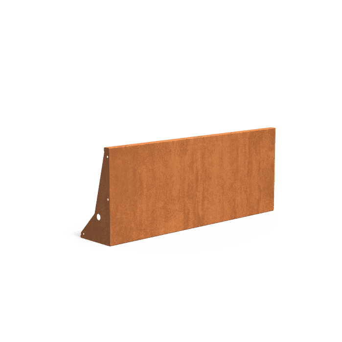 CRS3.600.1500 straight - Cortenstahl,Stützmauer,Stützmauer 600,1500 x 300 x 600 mm