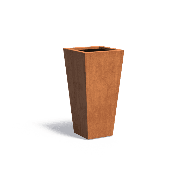 COT9.2 - Corten steel,Planters,TAP,500 x 500 x 1000 mm