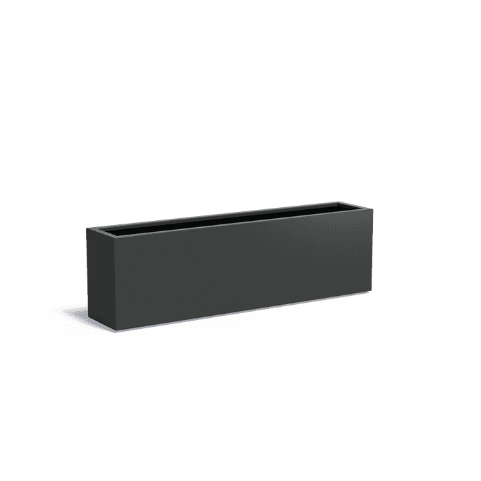 AF30 - Aluminium,Planters,CARREZ with bottom,2000 x 400 x 600 mm