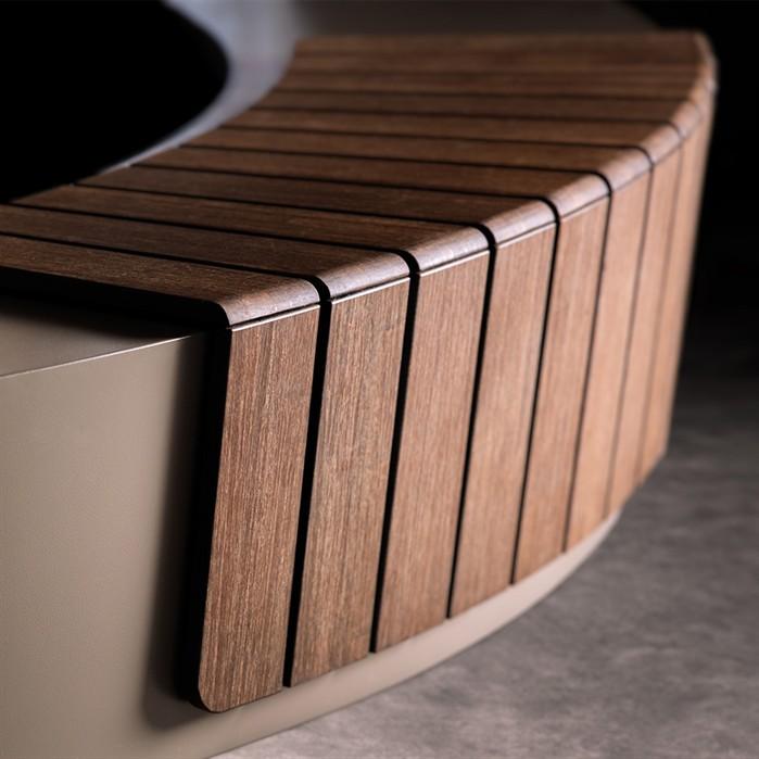 RS.R.BS.CN2000.BX inside curve - Bamboe,Keerwanden,Zitting REVERT,3297 x 977 x 358 mm