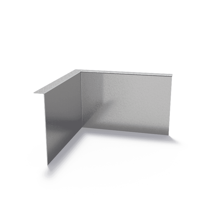 VZ2.200BI - Verzinkt staal,Kantopsluitingen,Kantopsluiting hoek gezette bovenrand,300 x 300 x 200 mm
