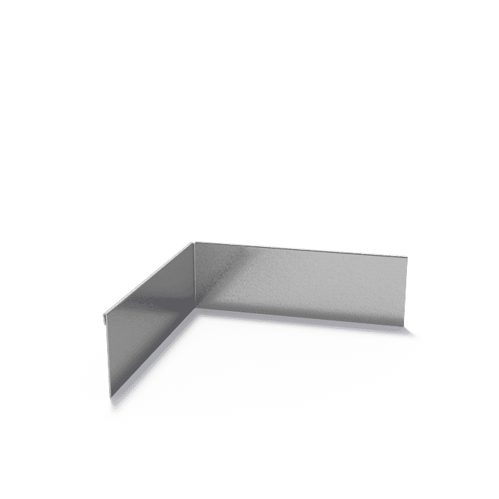 VP2.100BI - Verzinkt staal,Kantopsluitingen,Kantopsluiting hoek geplette bovenrand,300 x 300 x 100 mm