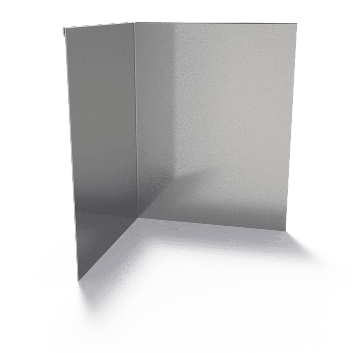 VP2.390BI - Verzinkt staal,Kantopsluitingen,Kantopsluiting hoek geplette bovenrand,300 x 300 x 390 mm