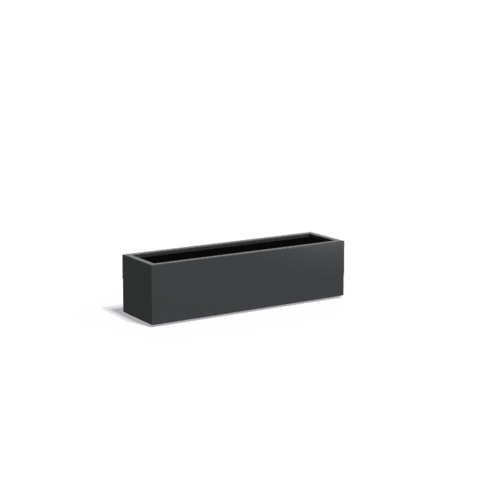 AF25.1 - Aluminium,Donice,CARREZ z dnem,1500 x 400 x 400 mm