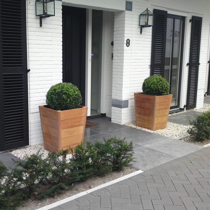 HOT7 - Hardhout,Plantenbakken,TAP,550 x 550 x 712 mm
