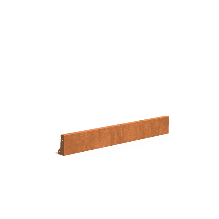 CRS2.200.1500 straight - Cortenstahl,Stützmauer,Stützmauer 200,1500 x 100 x 200 mm