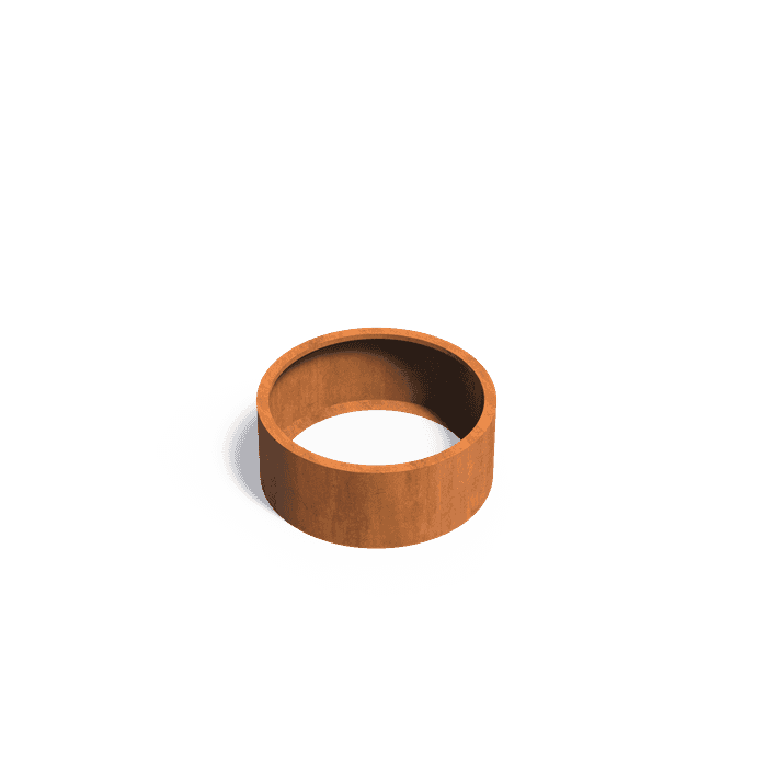 CTW5.3 - Stal kortenowska,Donice,CIRCUM Bez dna,1000 x 400 mm