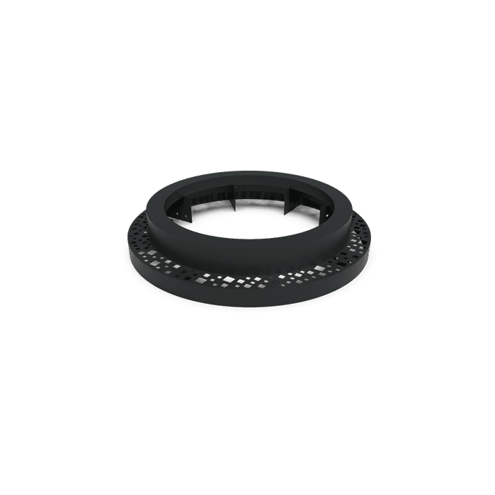 TWE.R980.P2.Al - Aluminium,Grilles et protection des arbres,Miroir d'arbre ronde 980,1430 x 250 mm