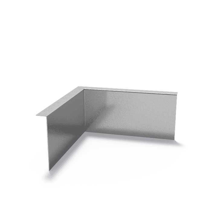 VZ2.150BI - Verzinkt staal,Kantopsluitingen,Kantopsluiting hoek gezette bovenrand,300 x 300 x 150 mm