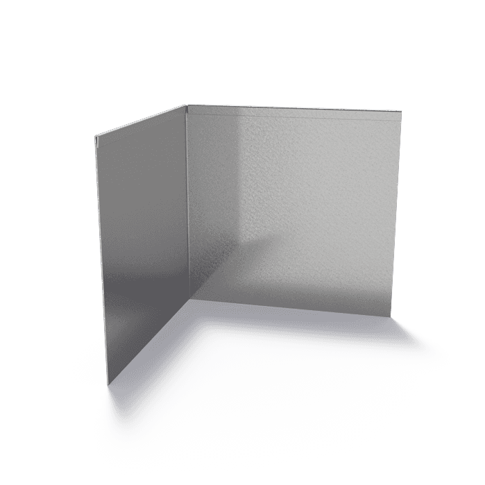 VP2.290BU - Verzinkt staal,Kantopsluitingen,Kantopsluiting hoek geplette bovenrand,300 x 300 x 290 mm