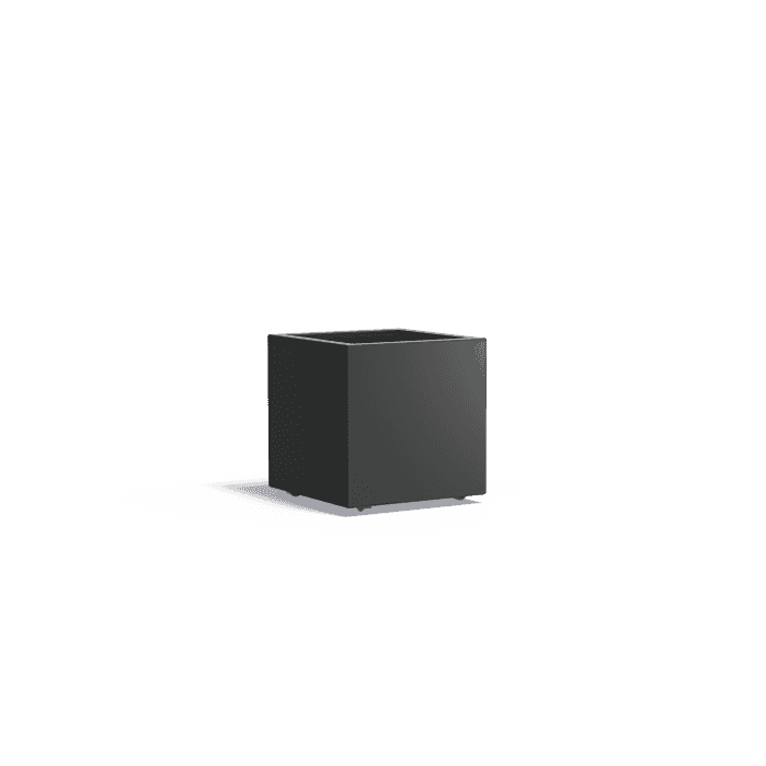 AFWL8 - Aluminium,Les jardinières,CARREZ Sur roulettes,600 x 600 x 600 mm